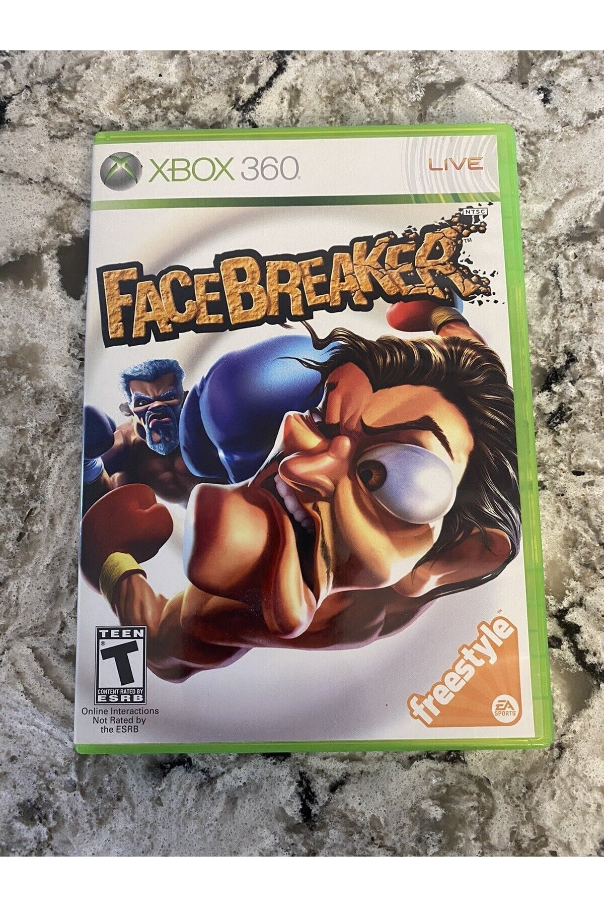 activisions Xbox 360 Facebreaker Orjinal Kutulu Oyun Teşhir Ürün