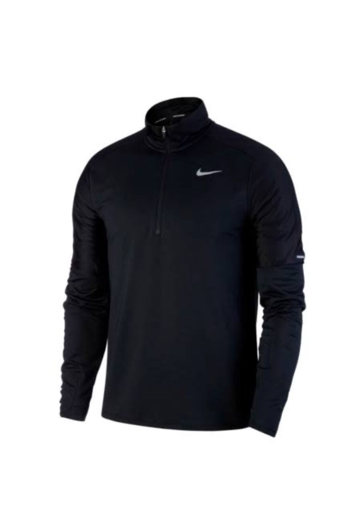 Black half zip nike best sale