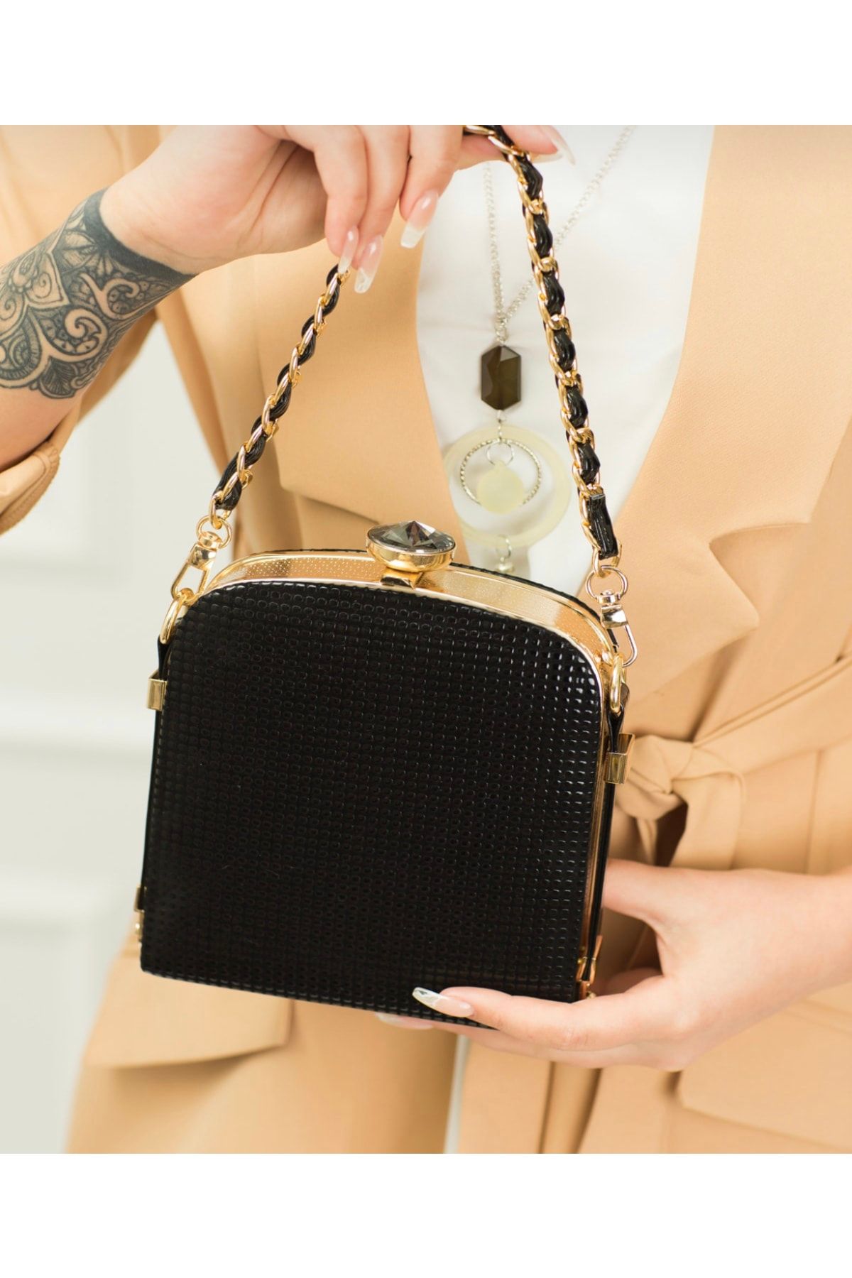 Clutch bag flask deals