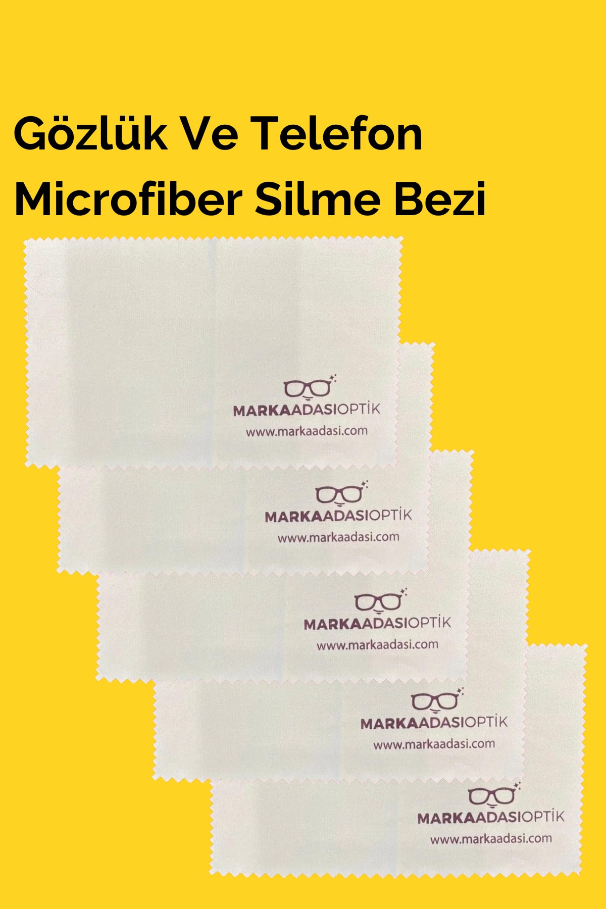 JULIANO Mikrofiber Gözlük Silme Bezi 5'li