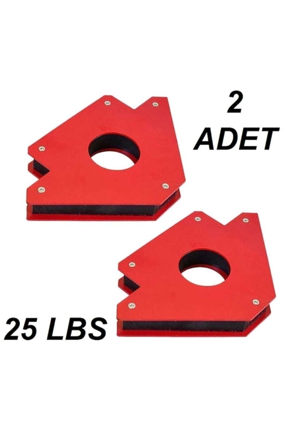 Dünya Magnet 2 Adet 25 Lbs Manyetik Kaynak Mıknatısı Gönyesi 11 kg.