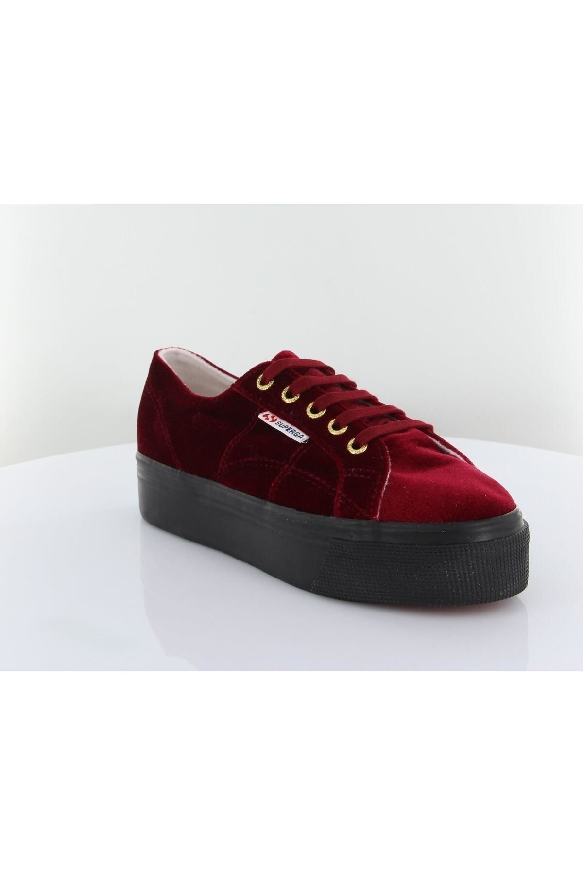 Superga Sneakers Burgundy Flat Trendyol