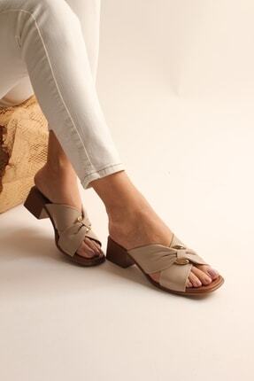 Maiss Shoes Hakiki Deri Kadın Terlik