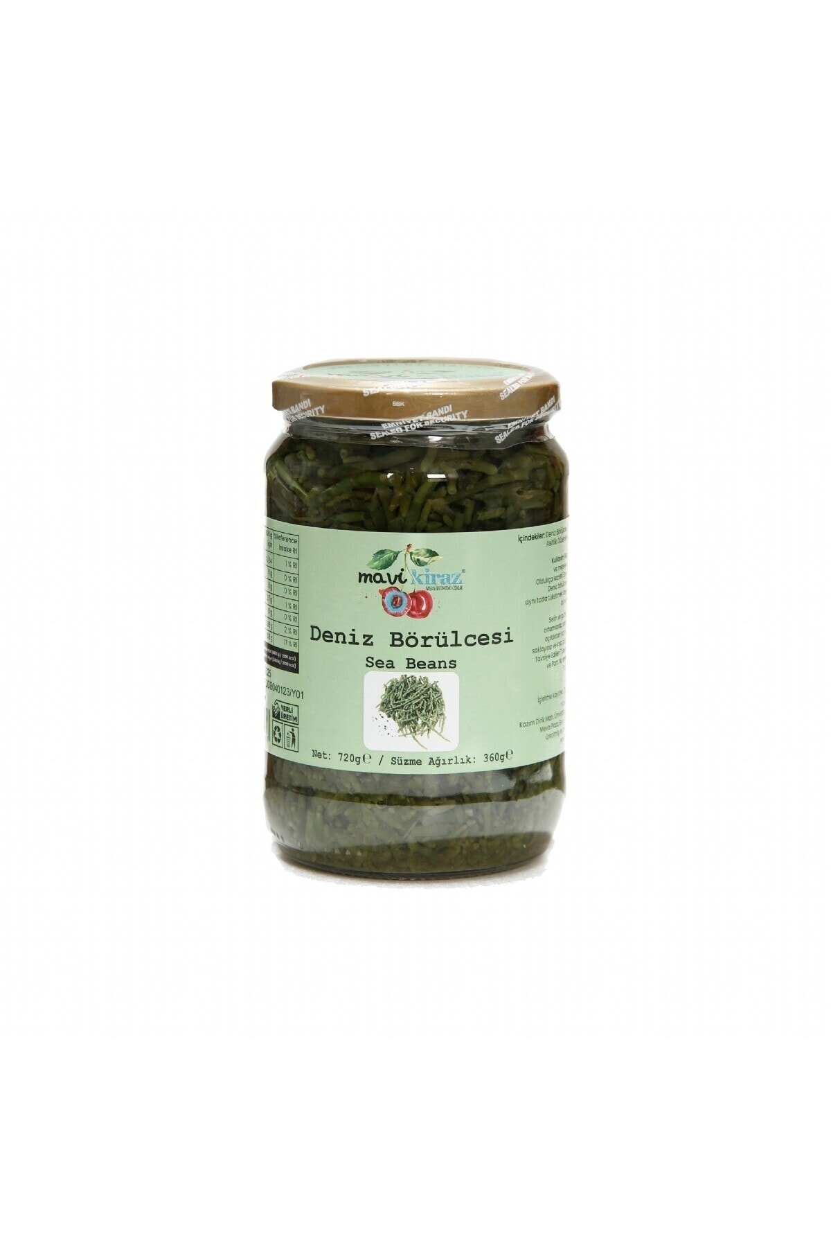 Mavi Kiraz Deniz Börülcesi 700gr
