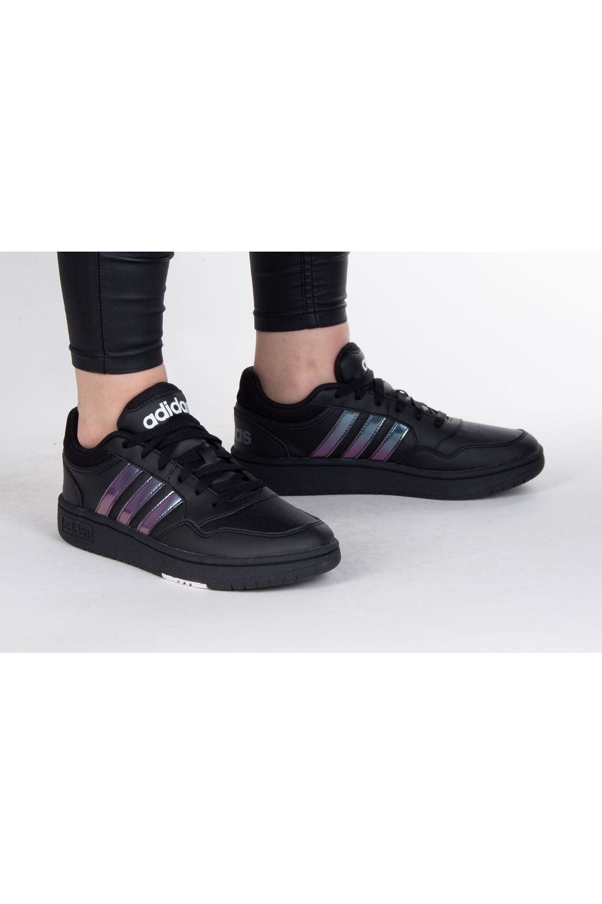 Hoops 3.0 K Young Casual Shoes Gz9671 Black adidas
