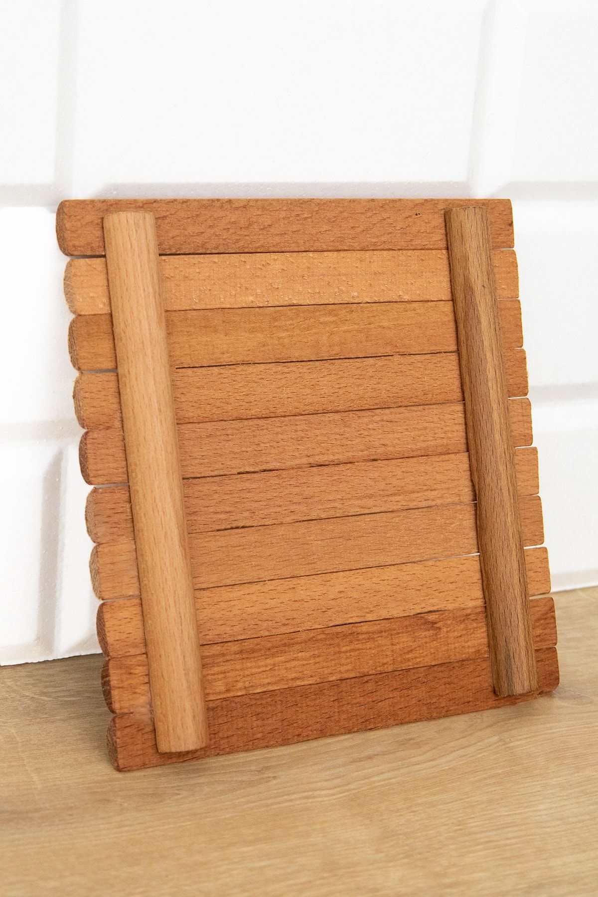 DNS HOME-Wooden Pot Pan Teapot Coaster Trivet 2