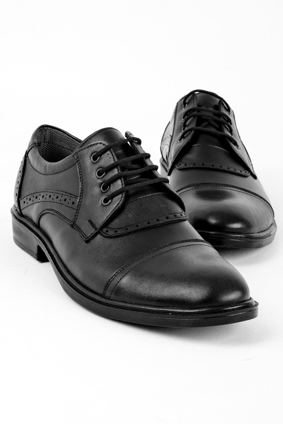Genuine clearance leather shoes