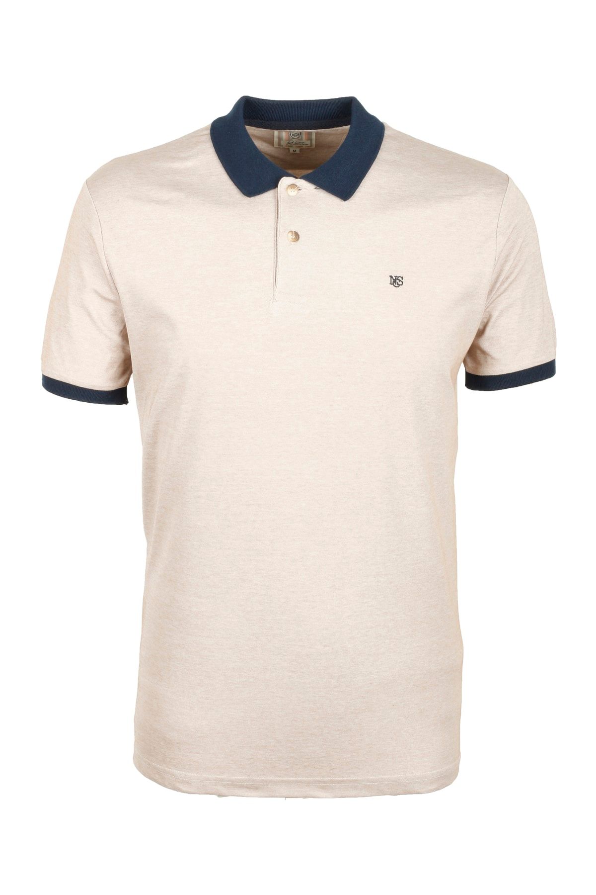 Ncs Men s Stone Slim Fit Polo Neck 100 Cotton T shirt Jeans 1136