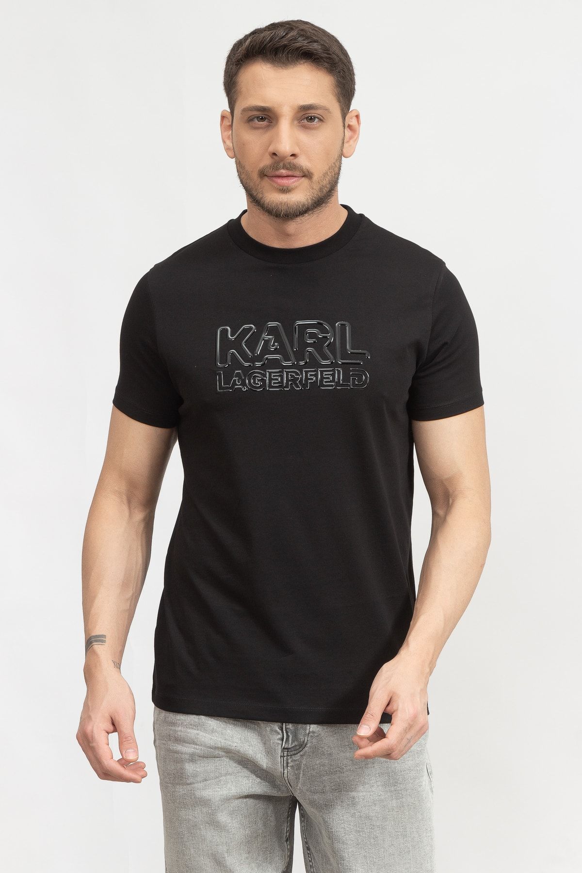 Karl lagerfeld black shirt clearance