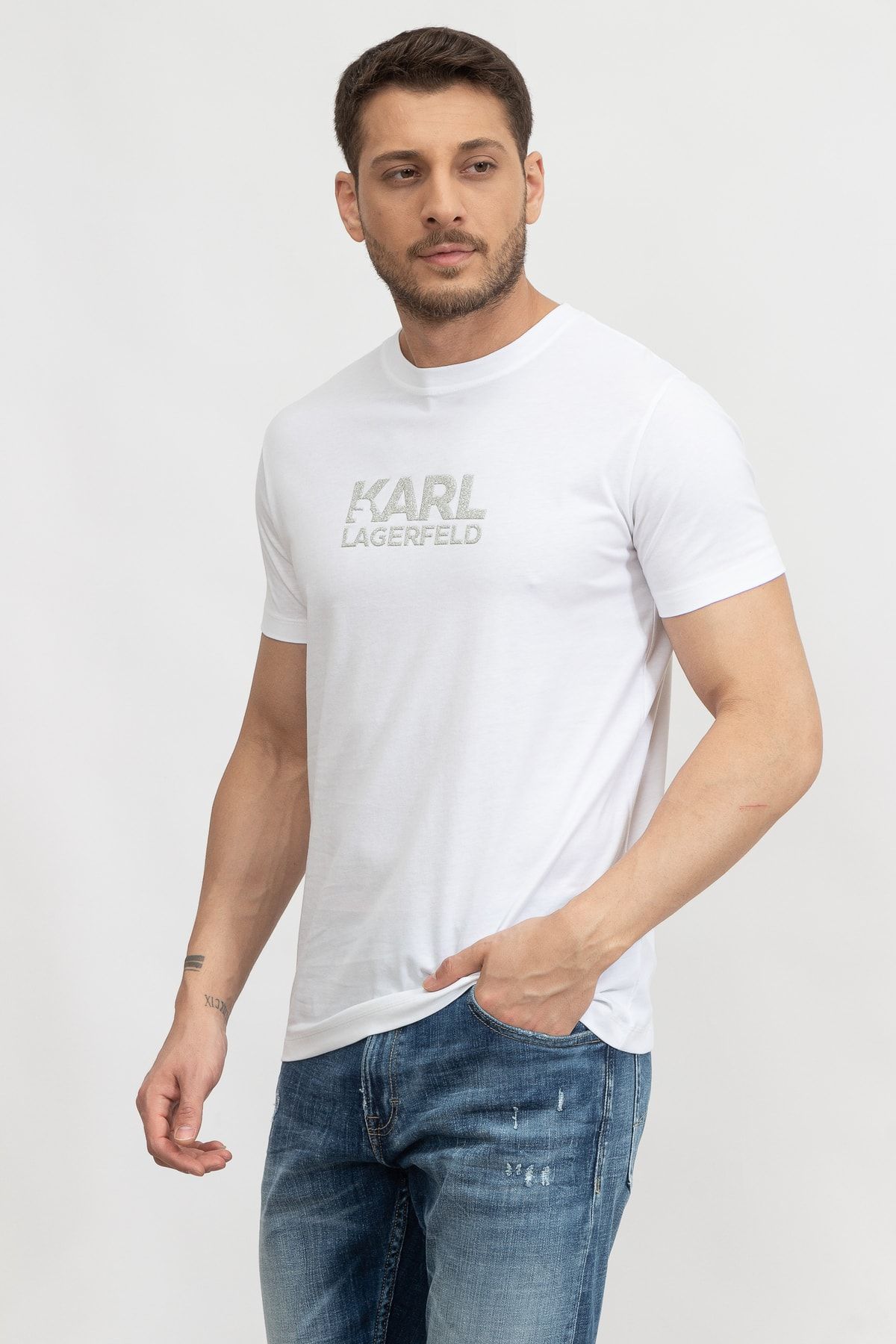 Karl lagerfeld sale t shirt white