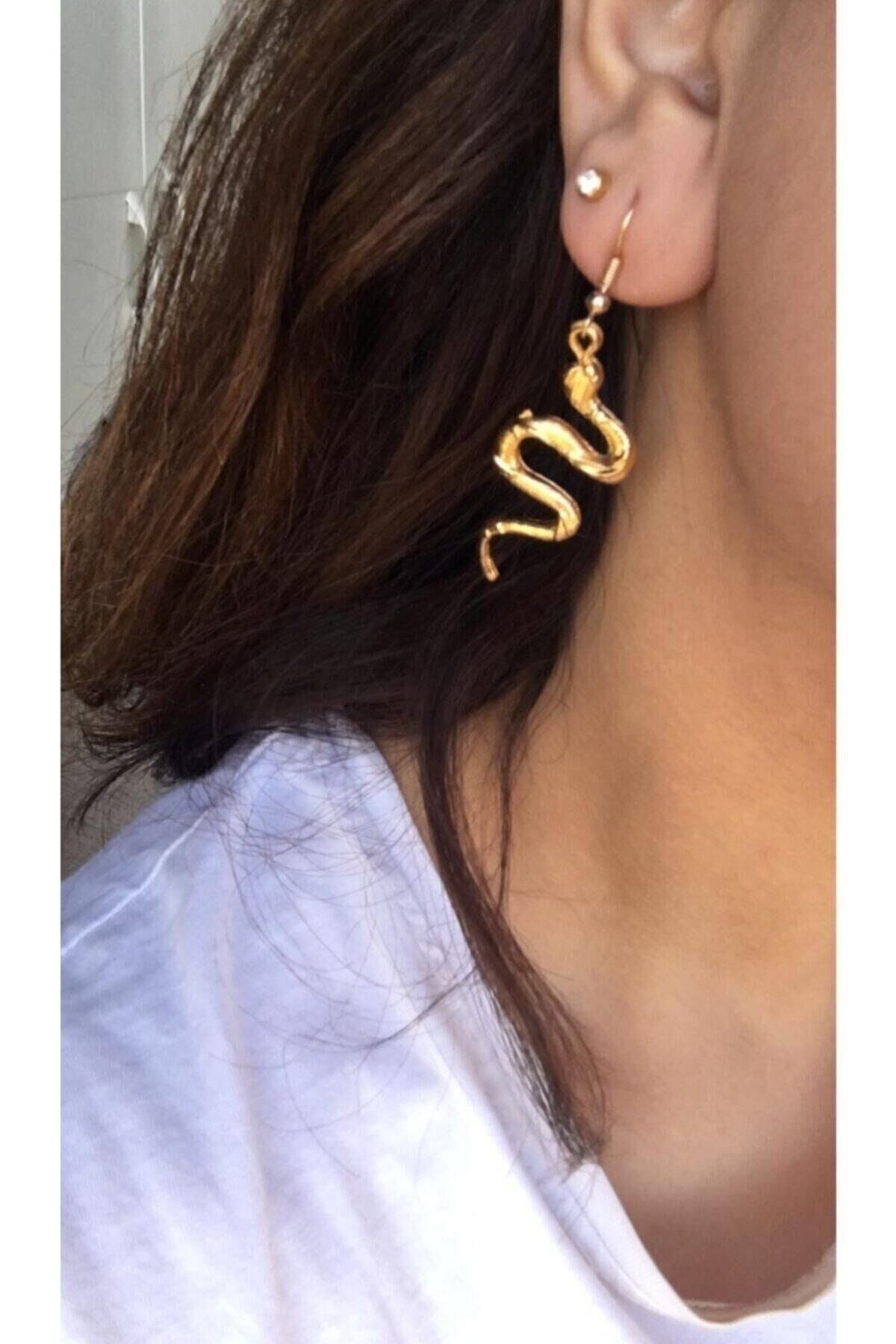 Urban outfitters hot sale snake earrings