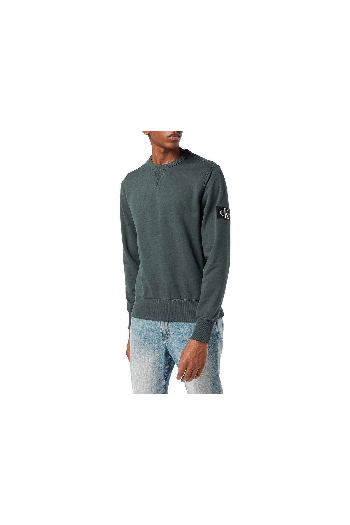 Calvin Klein Sweater Green Regular fit Trendyol