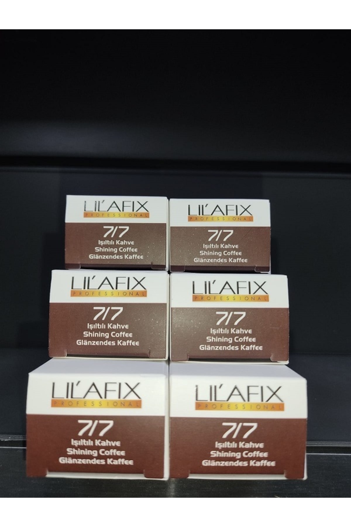 Lilafix Işıltılı Kahve 7.7 Saç Boyası 60mlx6 Adet,,keus0506050