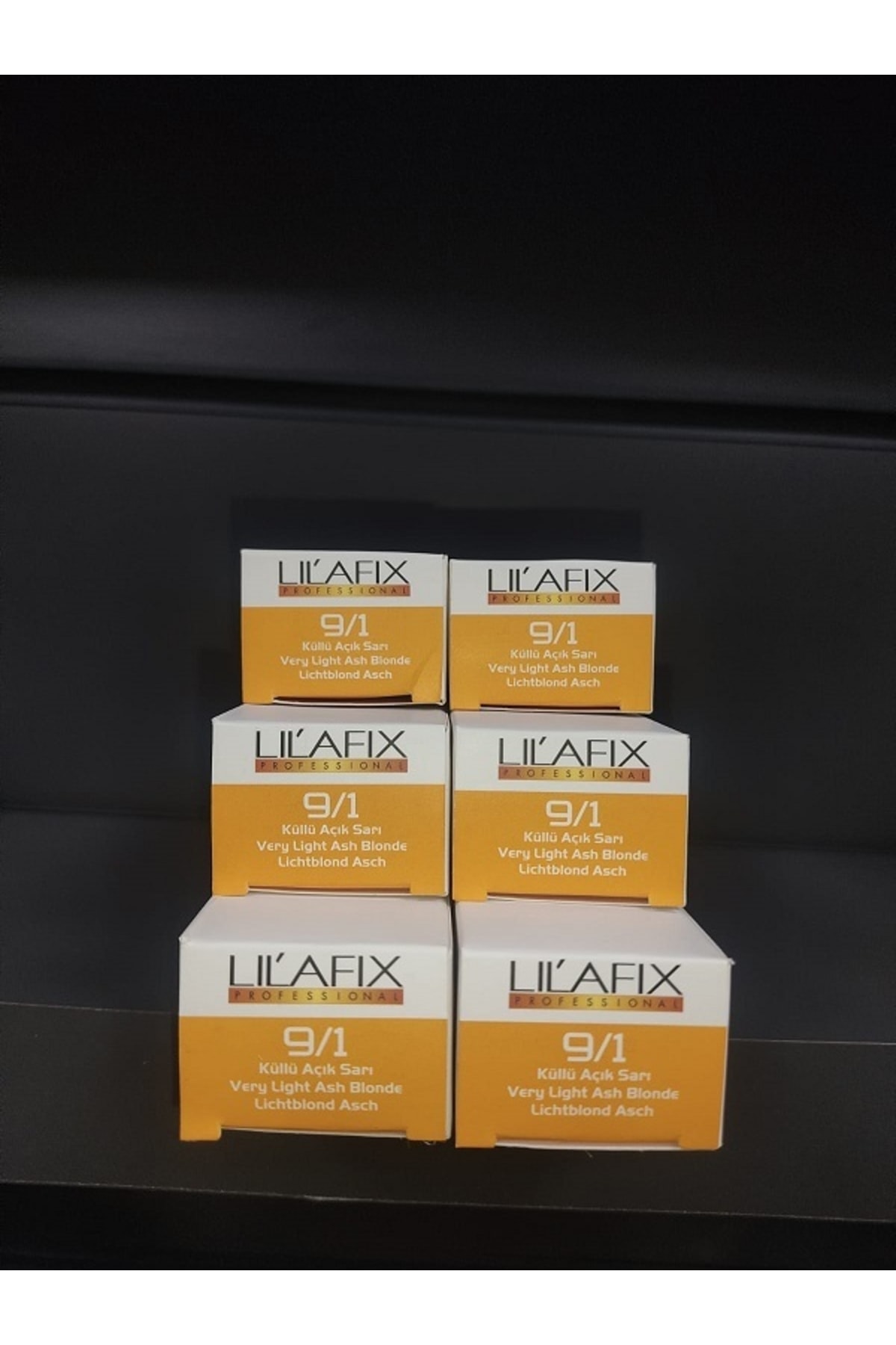 Lilafix 9/1 Küllü Açık Sarı Krem Saç Boyası 60mlx 6 Adet,,keus0506052