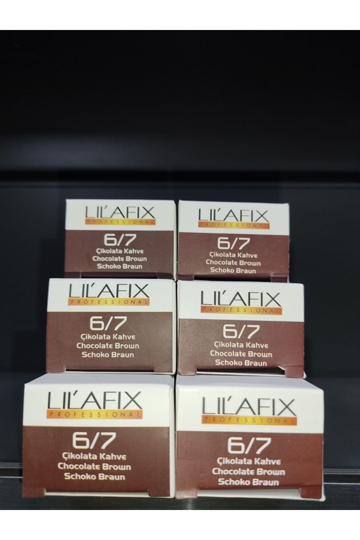 Lilafix 6/7 Çikolata Kahve Saç Boyası 60mlx6 Adet,,keus0506071