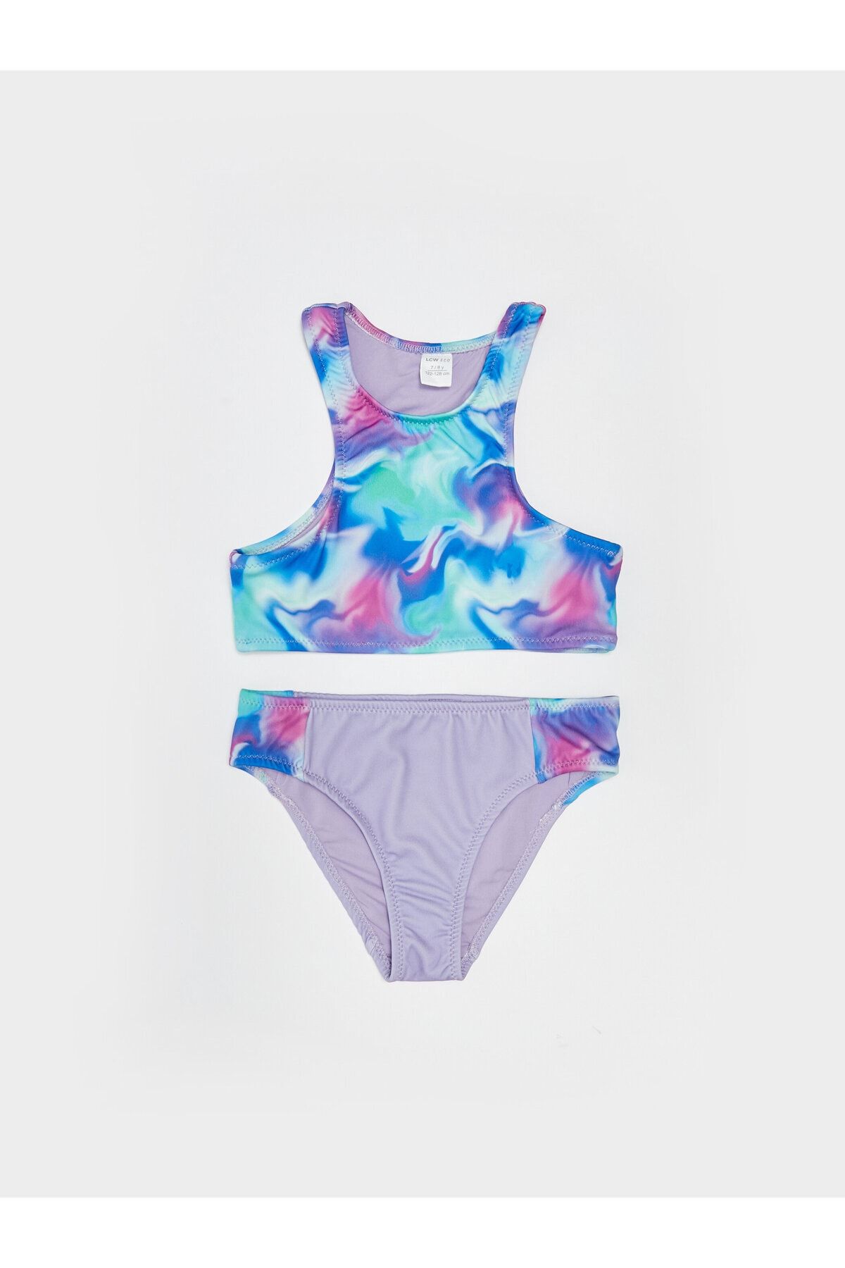 LC Waikiki-Batik-gemusterter Bikini für Mädchen 3