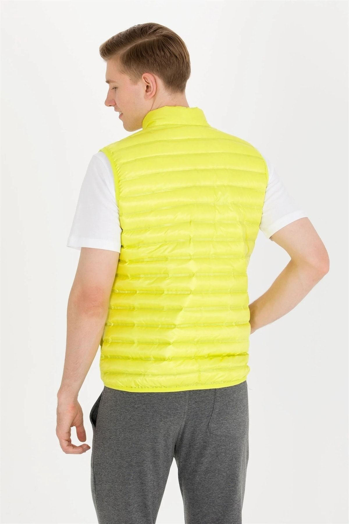 Yellow polo vest discount