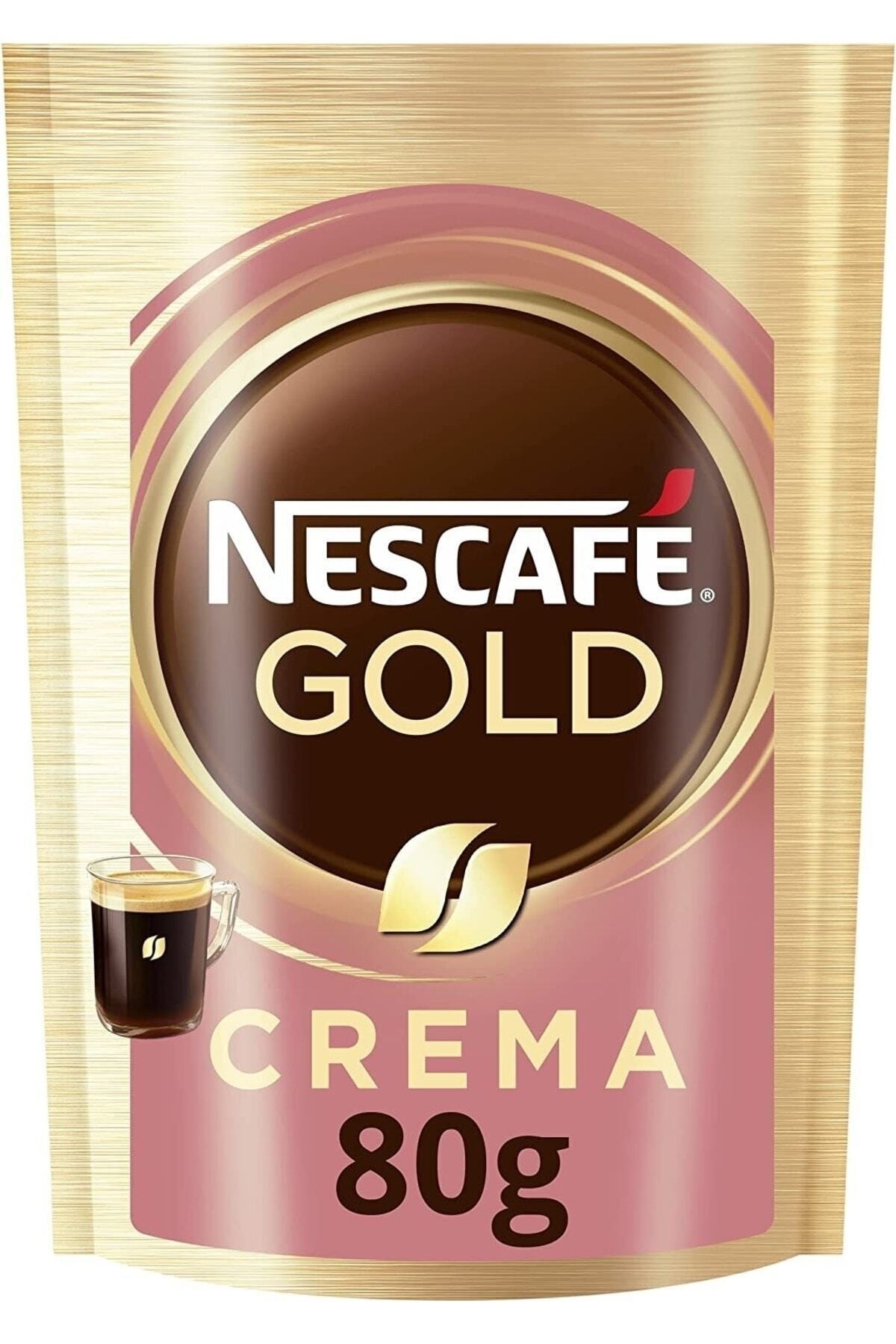 FEYYAZZ Nescafé Gold Crema Kahve Ekonomik Paket 80 G