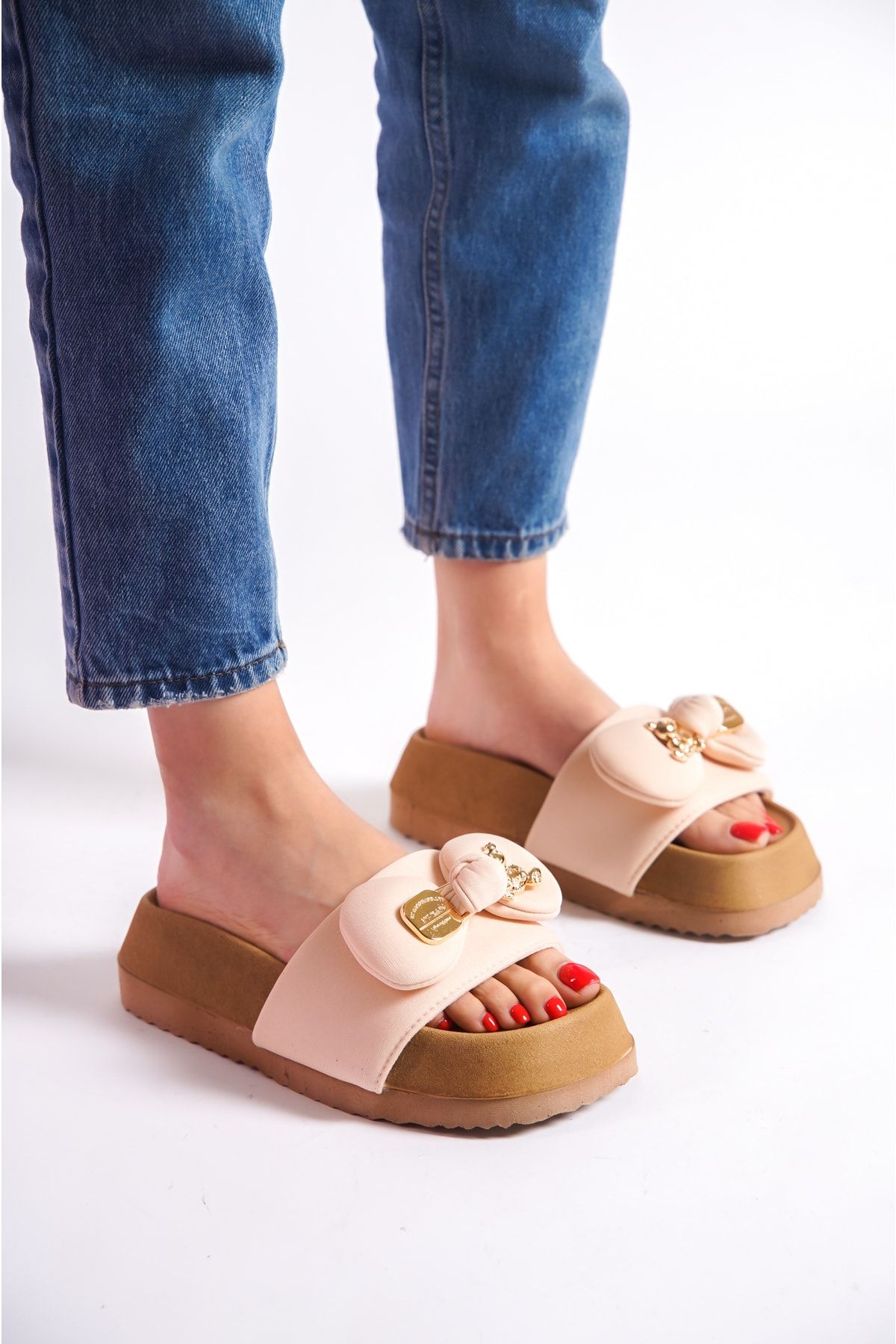 Big sole sales slippers