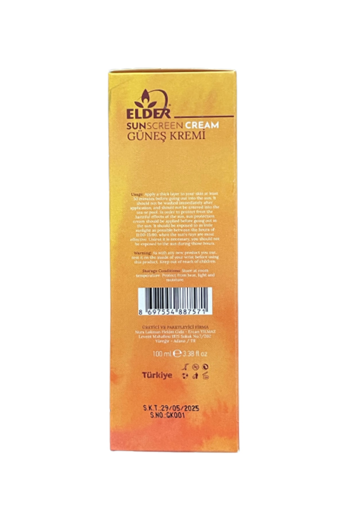 ضد آفتاب صورت   Elder | BDG0201729 اورجینال - تصویر 3