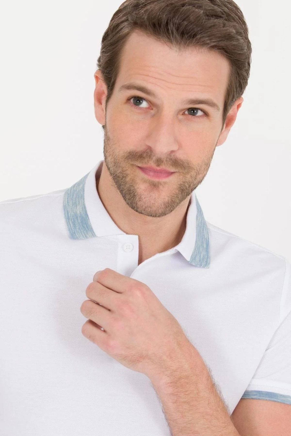 Pierre cardin white dress shirt top
