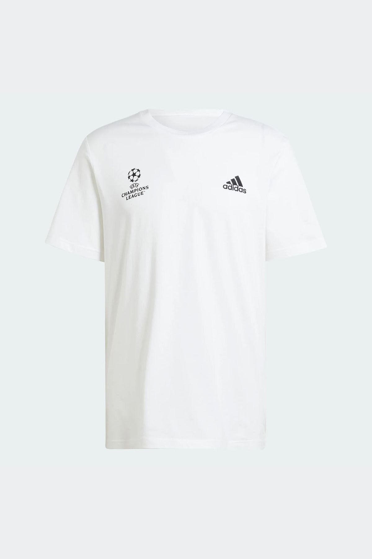 Adidas white jersey t shirt hot sale