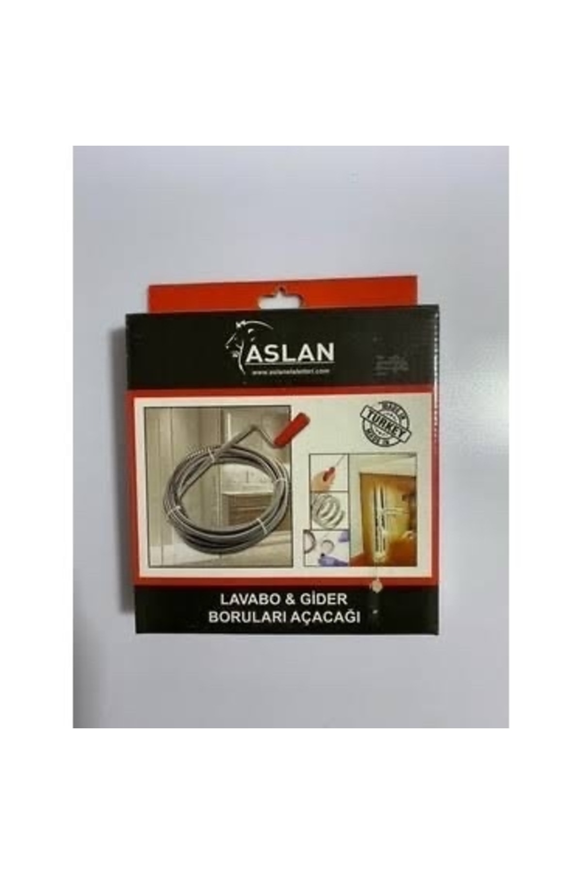 abnturk Lavabo Ve Gider Boruları Açacağı Çelik Susta 8mt