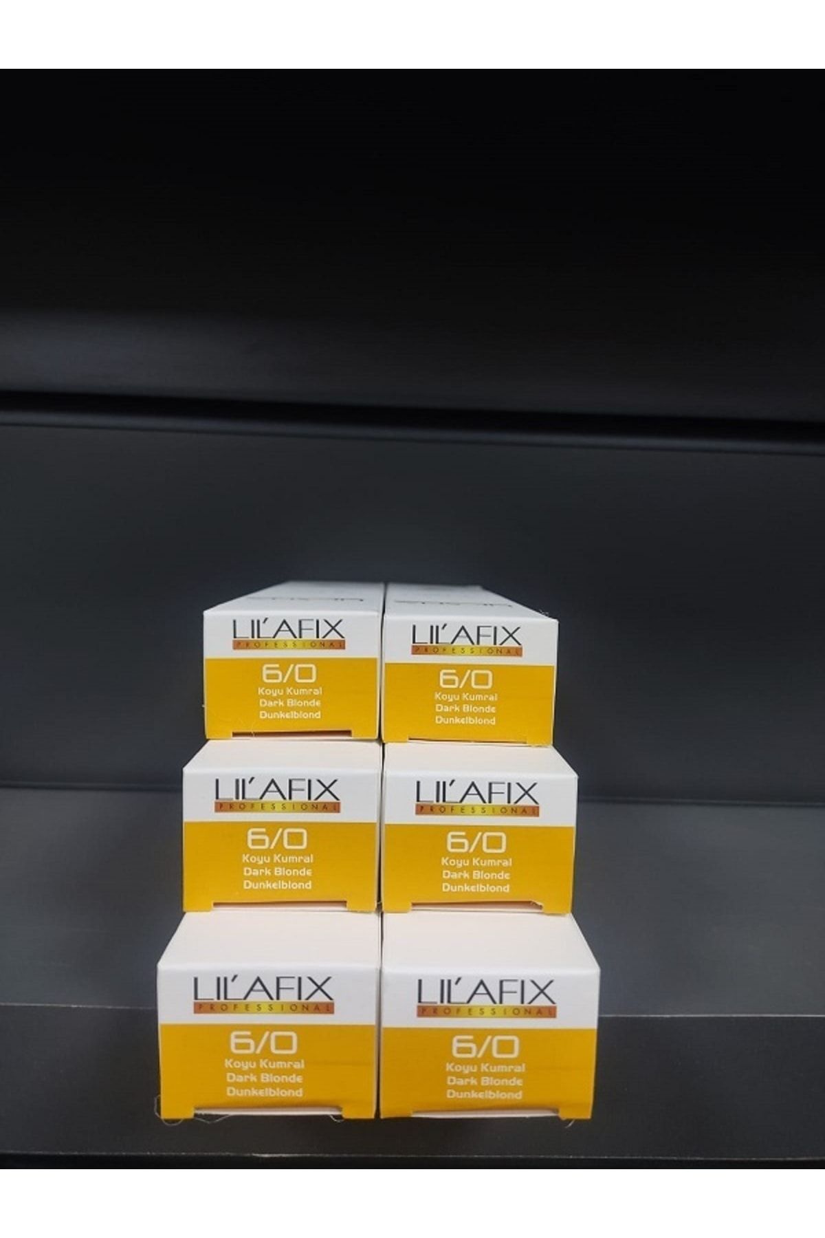 Lilafix 6/0 Koyu Kumral Saç Boyası 60mlx6 Adet,,keus0506055