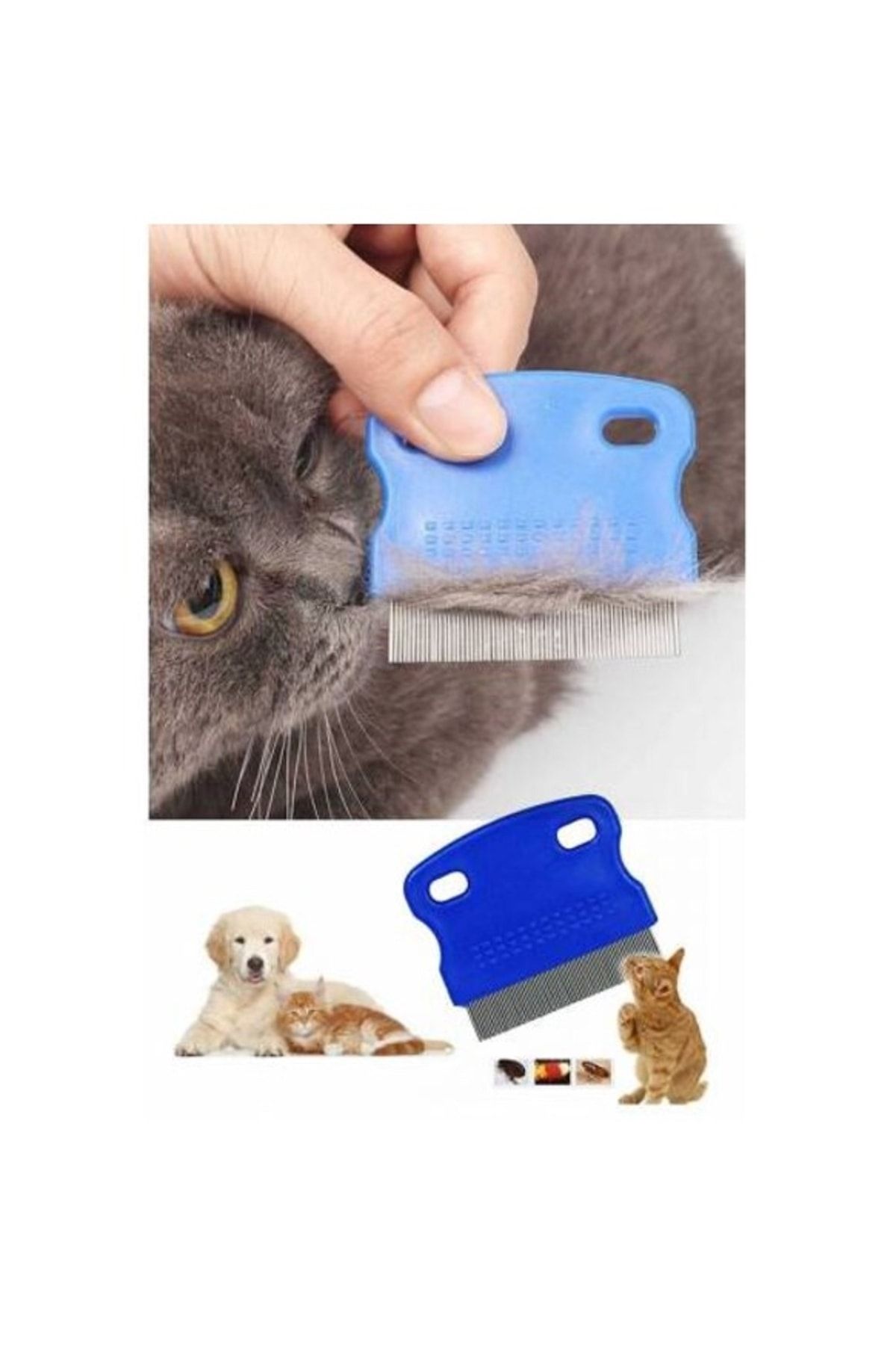 Kedi Köpek Için Bit Pire Tarağı 24242406838