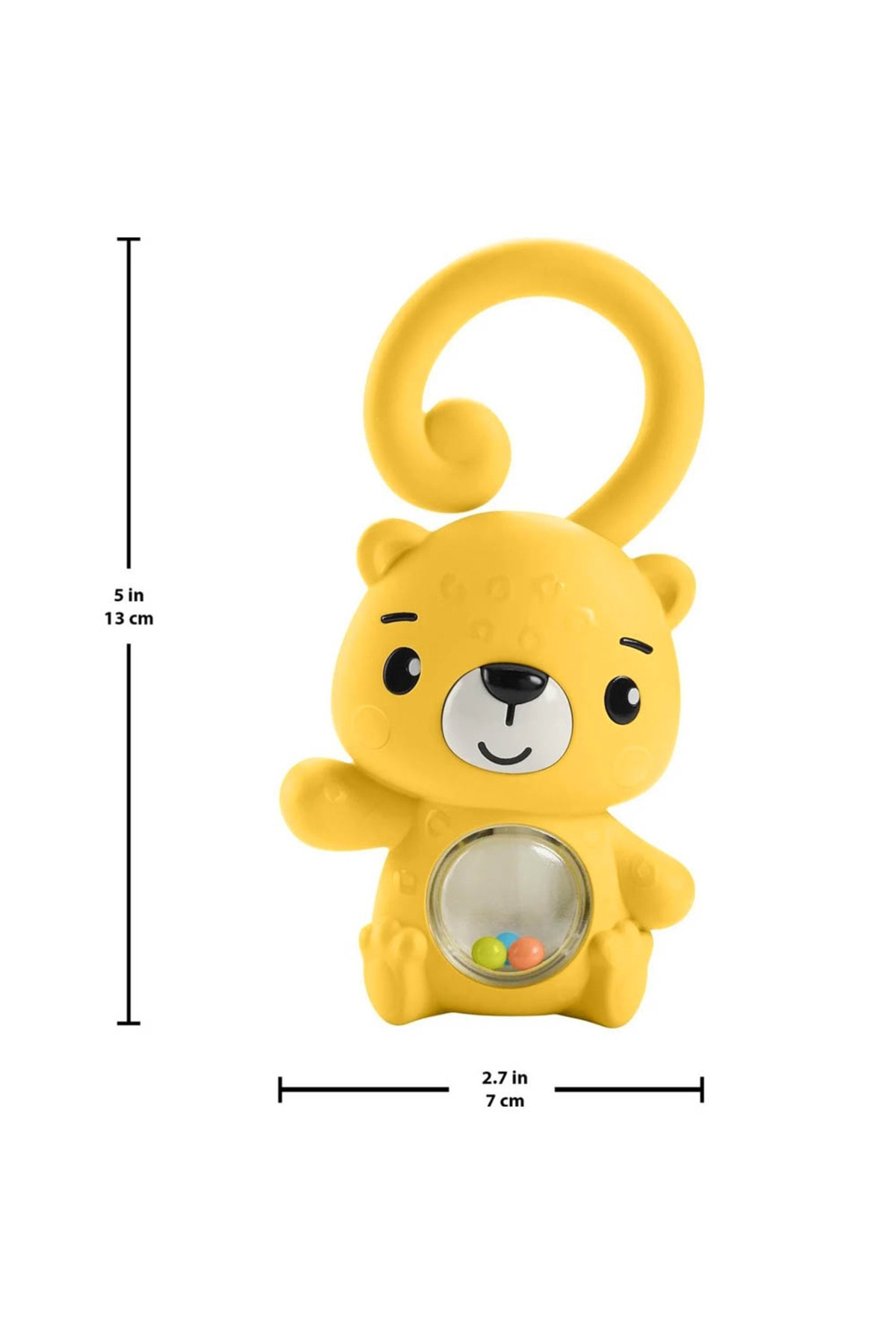 Fisher Price Eğlenceli Dostlar Dişlik ve Çıngıraklar Shake Rattle Leopard HKD71 fotoğrafı 2 (önizleme)