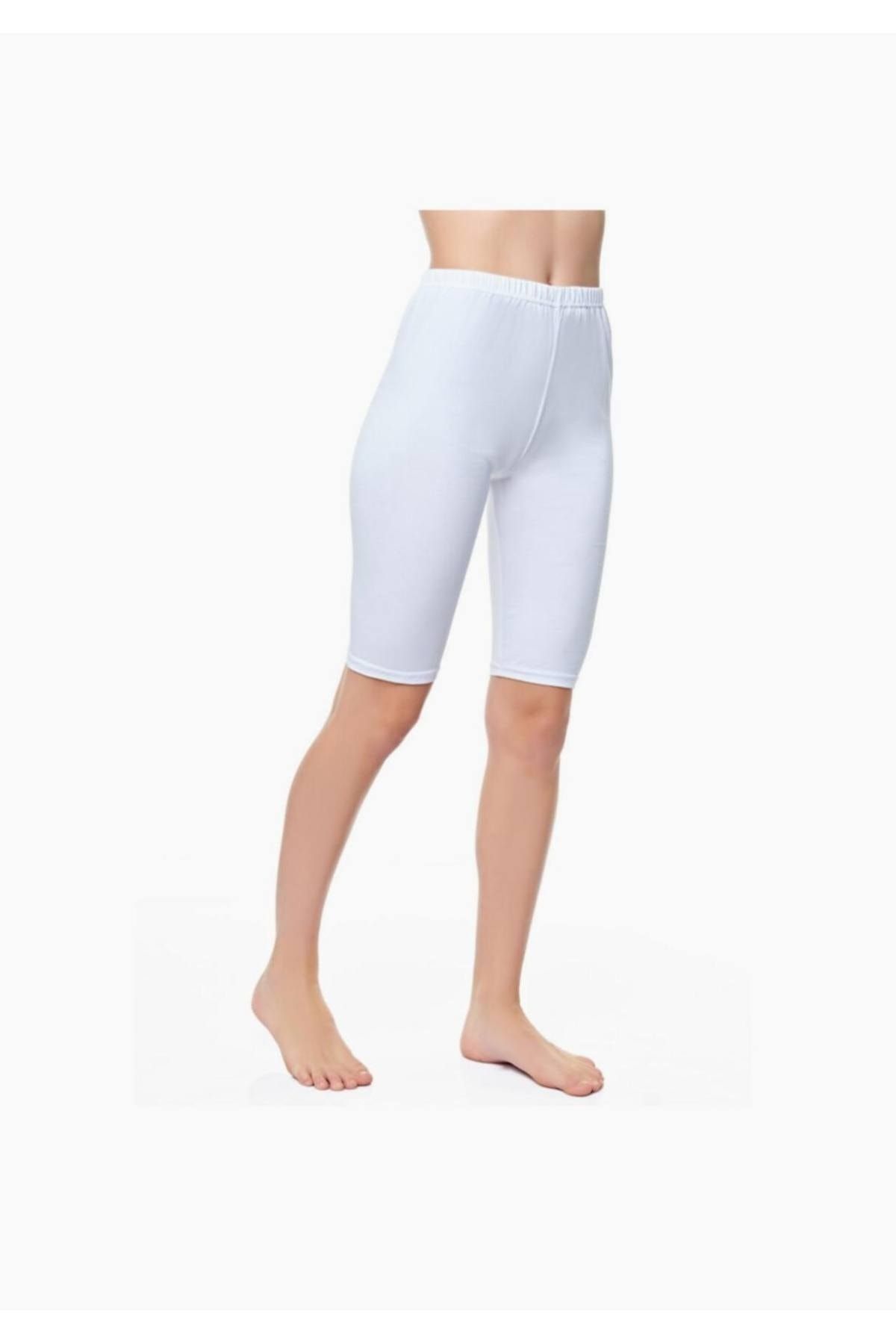 Tutku White New Season - Colanți Scurti Economici Din Bumbac Pentru Femei (9 Bucăți) Femeie - XL/2XL