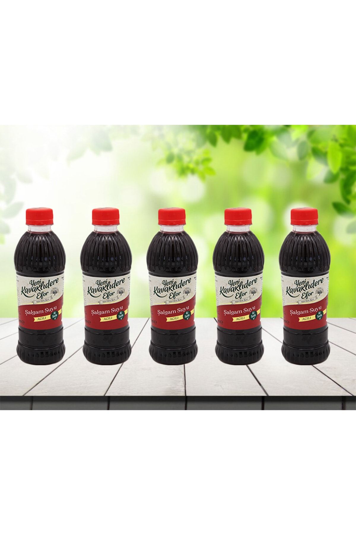 yeni kavaklıdere Acılı Şalgam Suyu 300 ml 5 adet