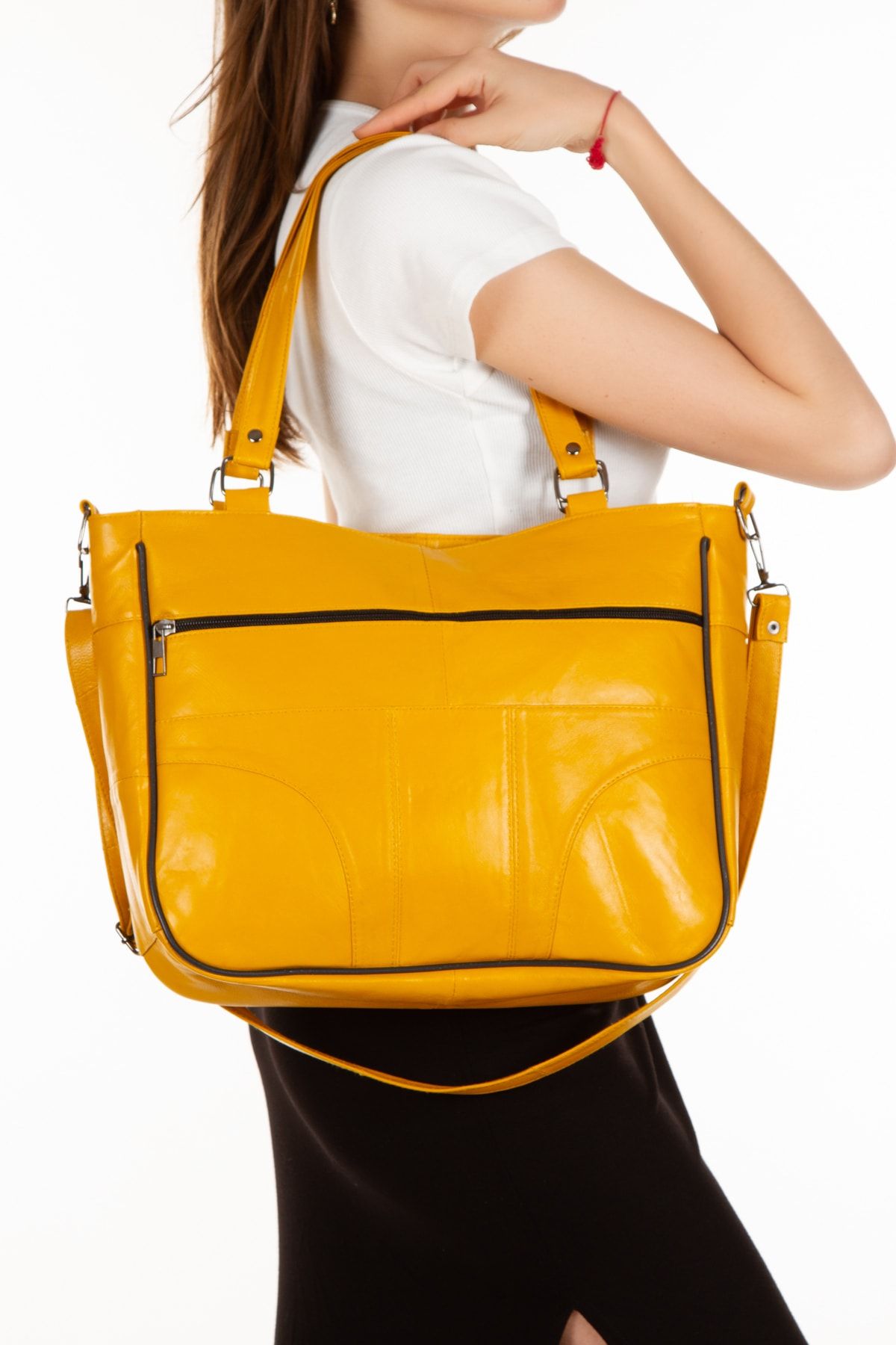 Kindfox Genuine Real Leather Luxury Women s Hand and Shoulder Bag New Model