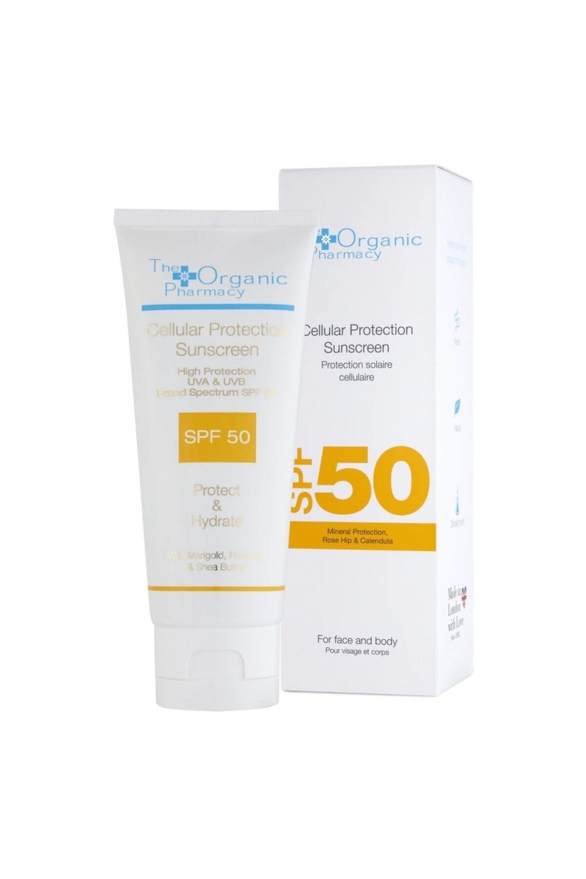The Organic Pharmacy Cellular Protection Sun Cream SPF 50 Yaşlanma