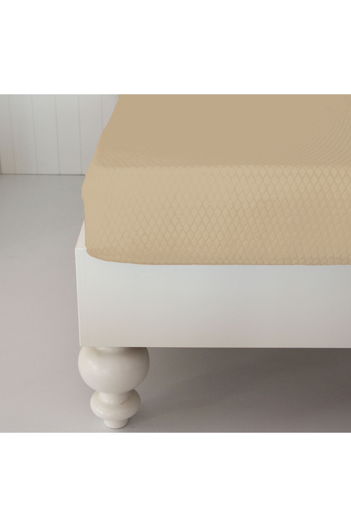 Elasticated Towel Bed Sheet Baklava Pattern Double