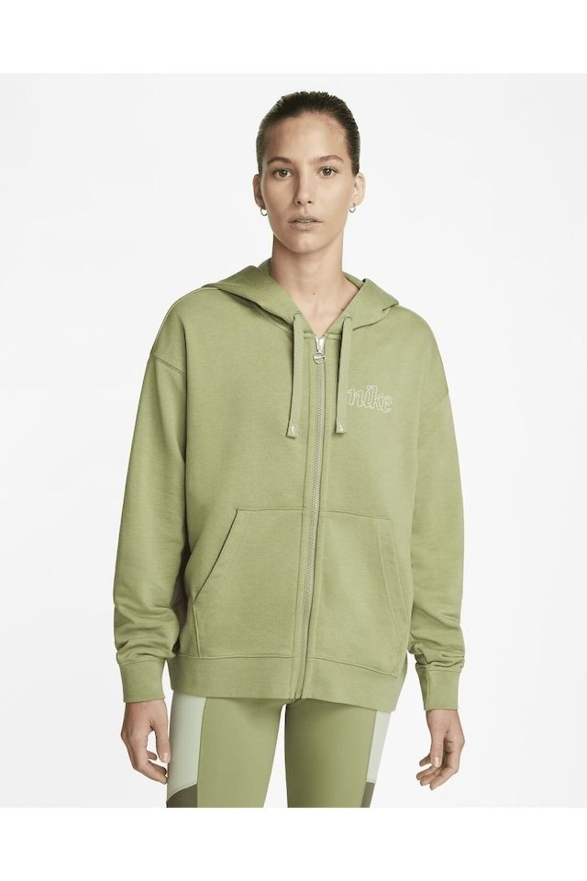 Olive nike store hoodie womens