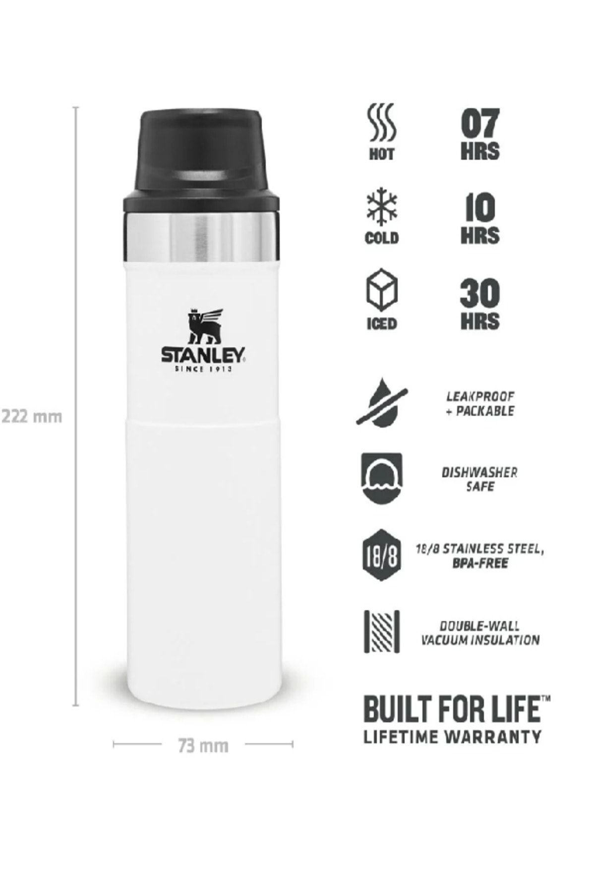 قمقمه تریگر-اکشن کلاسیک 0.47 لیتری استنلی Stanley