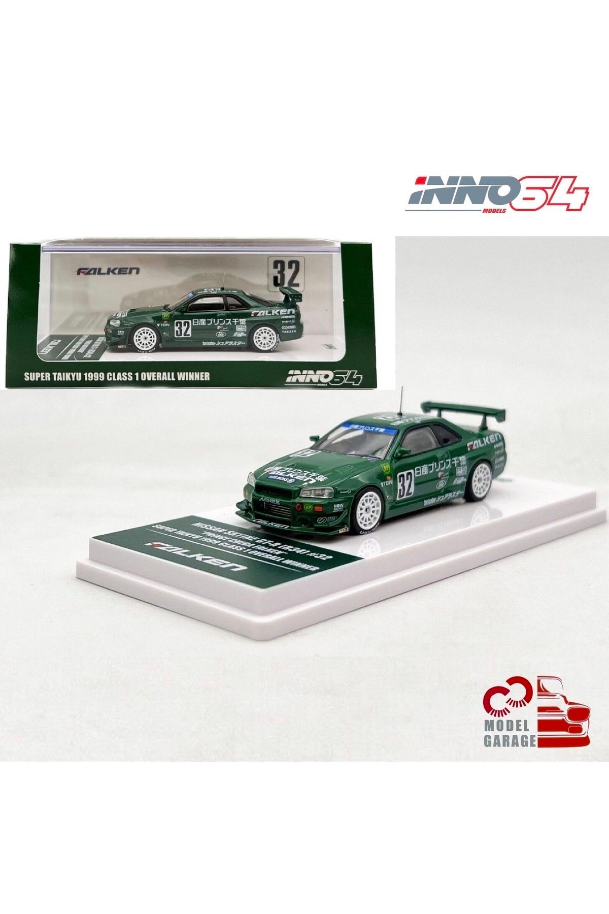 Inno Nissan GT R R34 1 64 l ek Inno64 Diecast Metal Model Araba