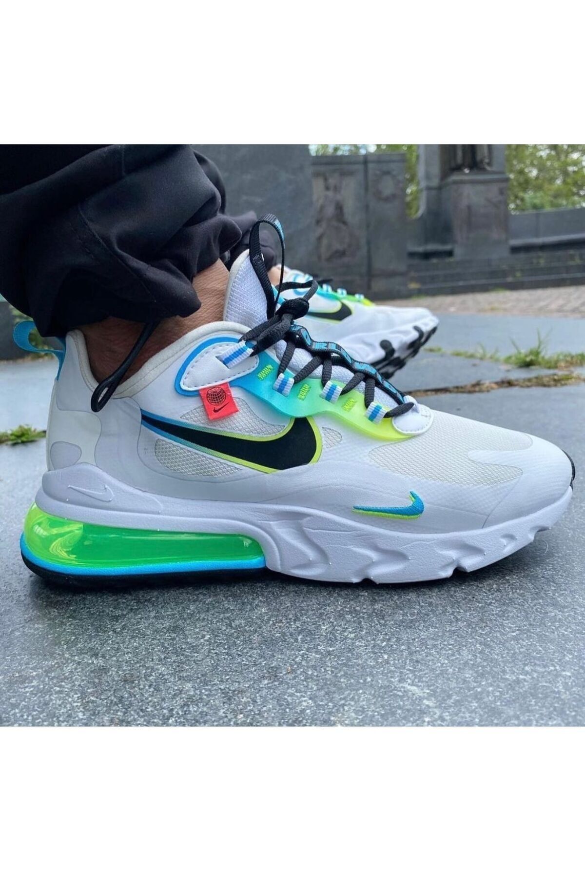 Nike Air Max 270 React Worldwide White Fiyat Yorumlar Trendyol