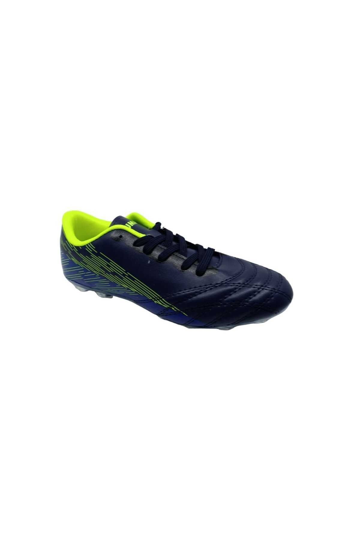 Jump-28221 Men's Navy Blue Grass - Cleats Football Shoes 4
