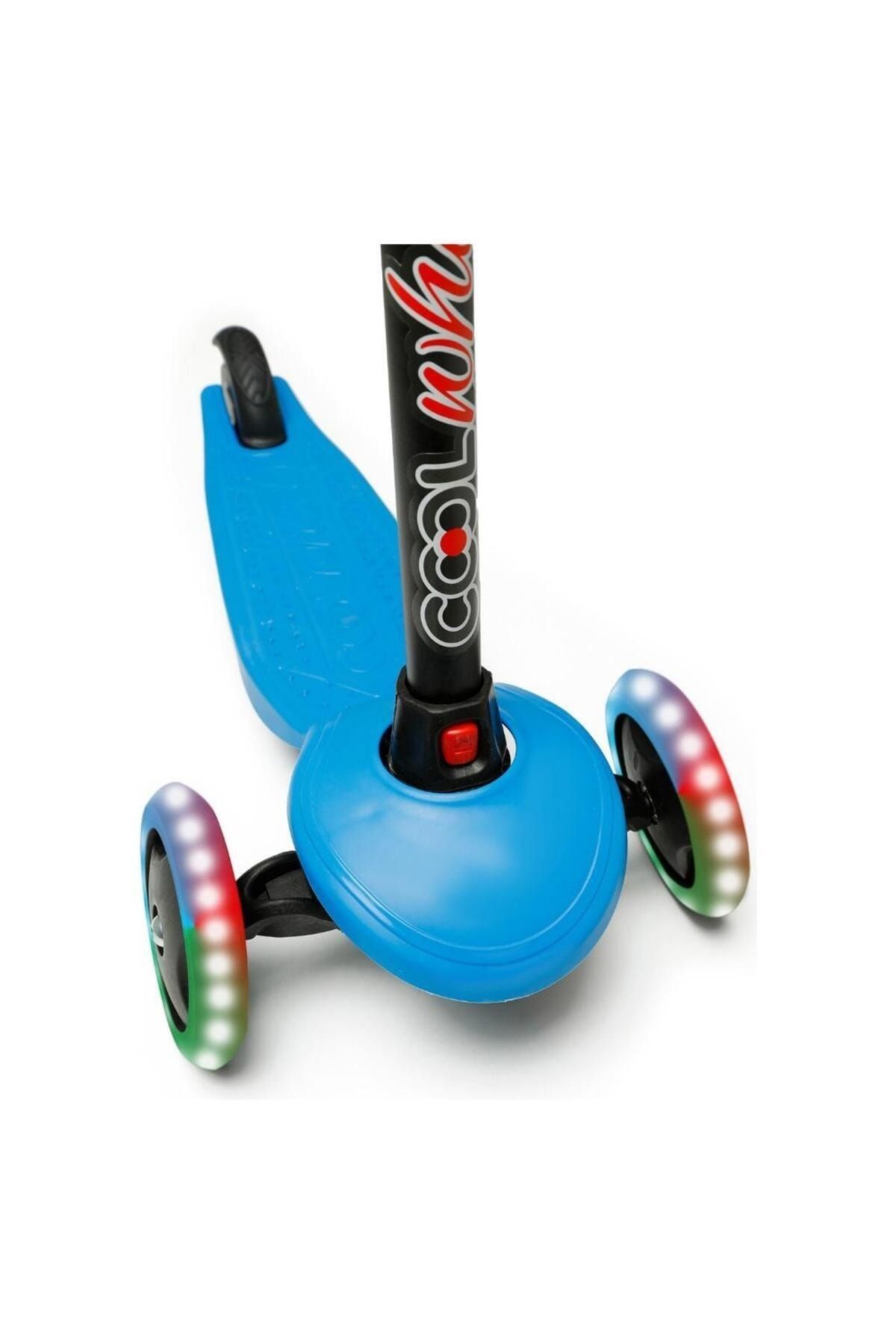 اسکوتر کودکان آبی مردانه و زنانه سبک WHEELS COOL 3 5 سال Furkan Toys