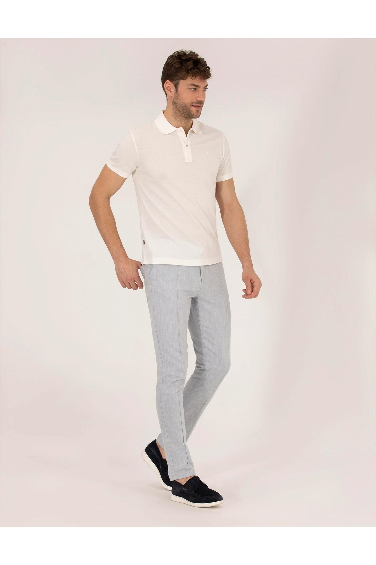 تیشرت یقه پلو مردانه راسته آستین کوتاه | پیر کاردین Pierre Cardin G021SZ011.000.1567290.VR013 - تصویر 4