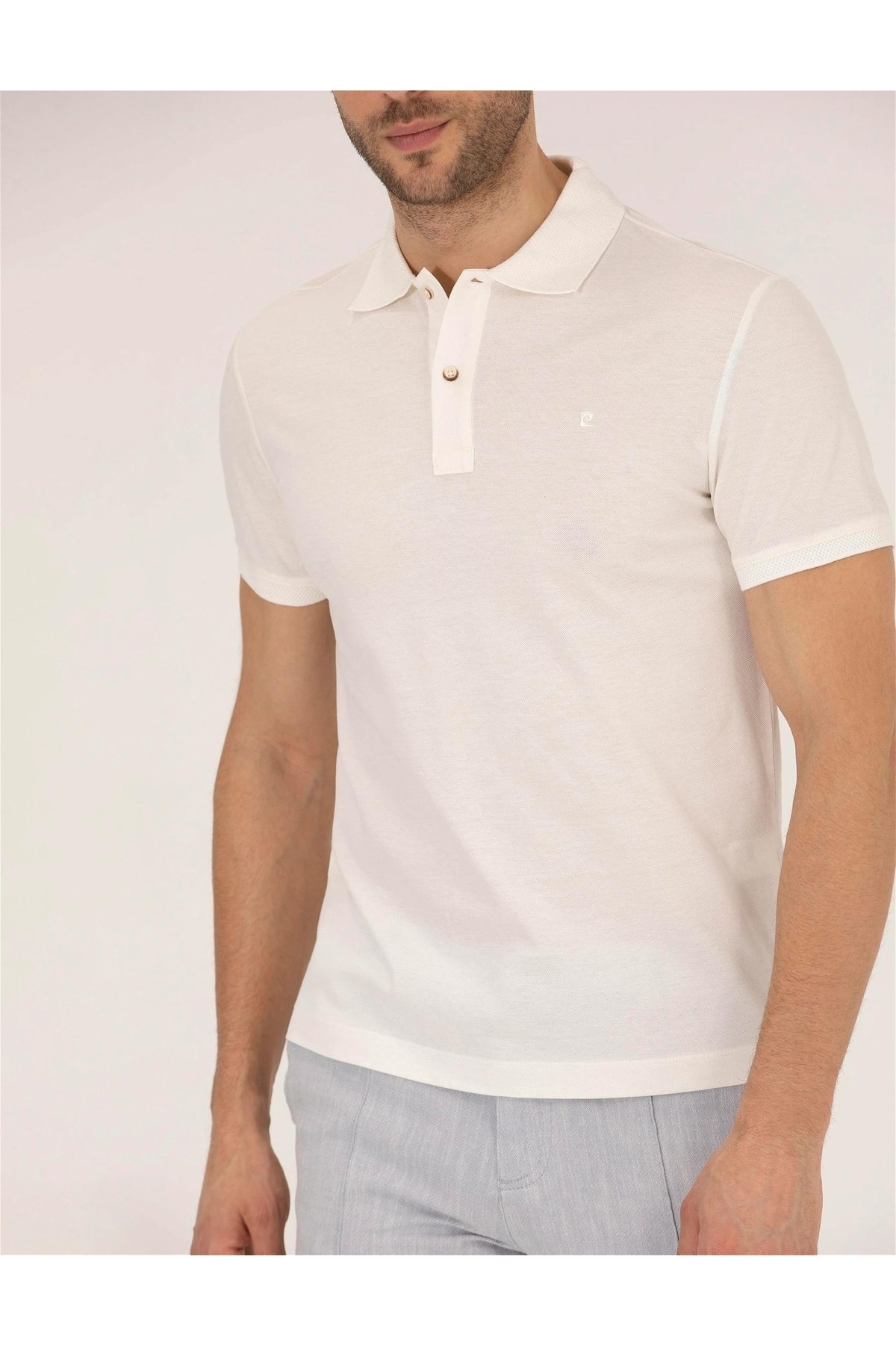 تیشرت یقه پلو مردانه راسته آستین کوتاه | پیر کاردین Pierre Cardin G021SZ011.000.1567290.VR013 - تصویر 7