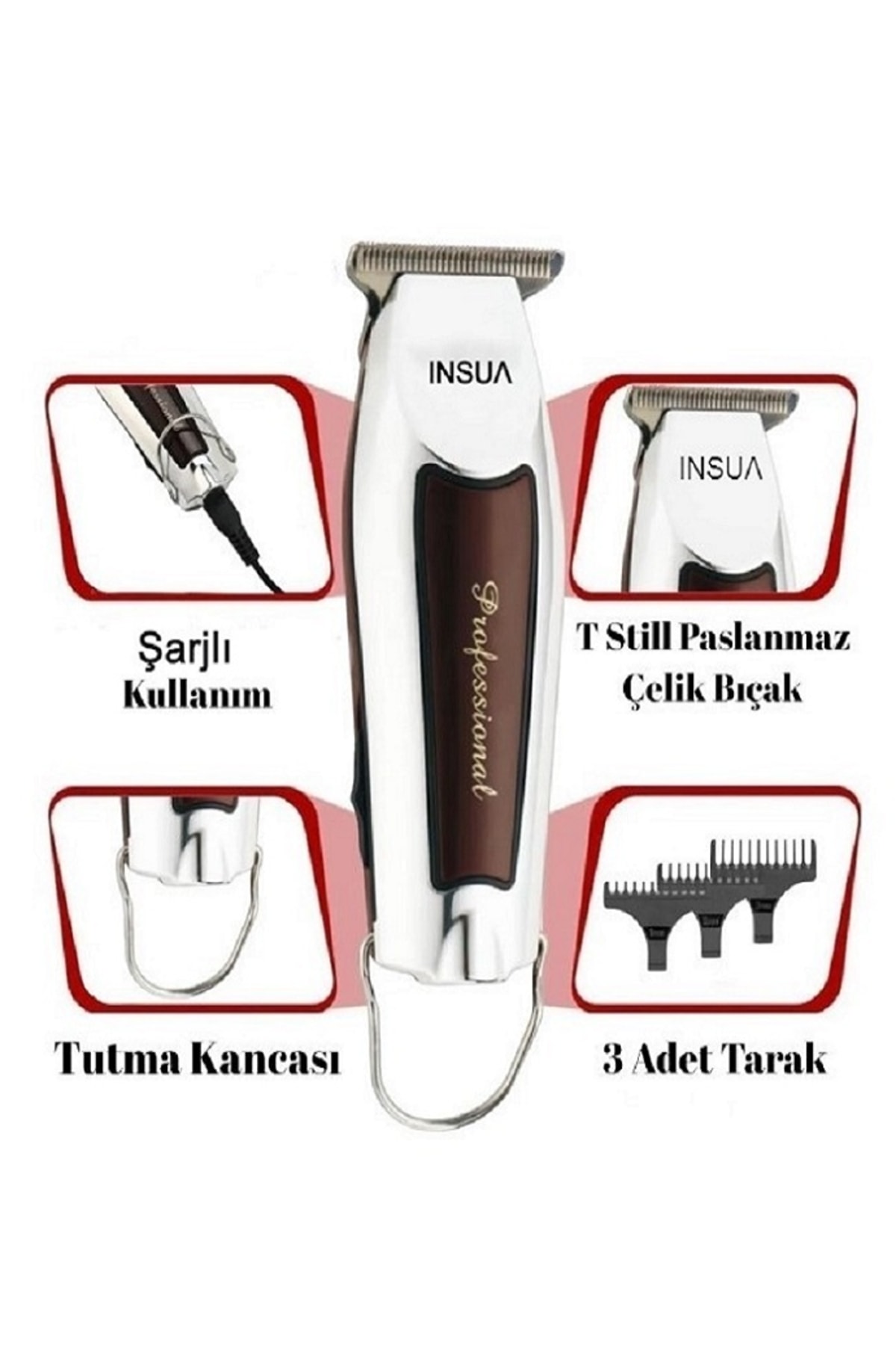Edition Series T-blade Neck Beard Drawing and Reset Machine