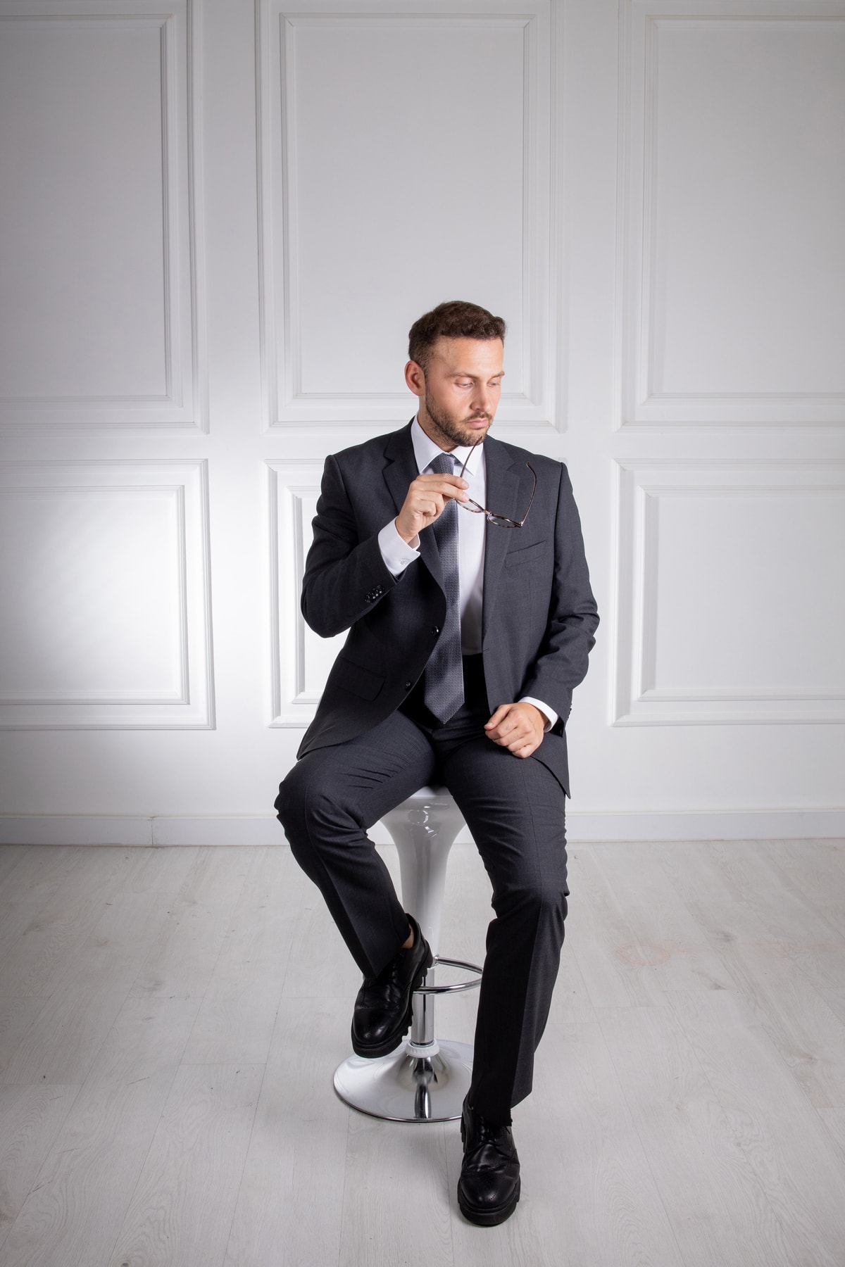 کت و شلوار مردانه خاکستری سارارSarar | 3174033012 اورجینال - تصویر 8