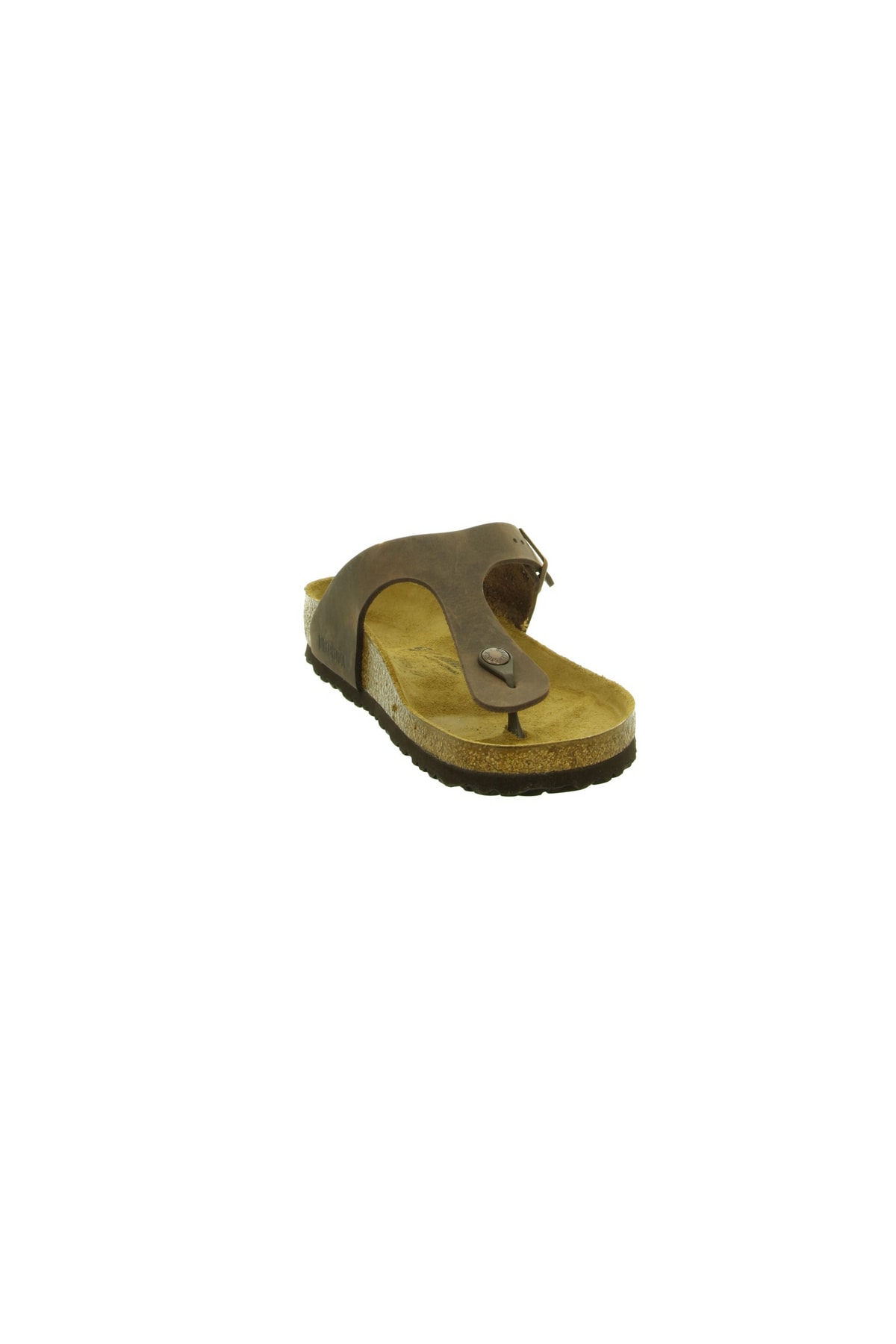 صندل بیرکن استاک زنانه چرم اصل قهوه ای  راسته       | Birkenstock 274-30-00023 DE - تصویر 5