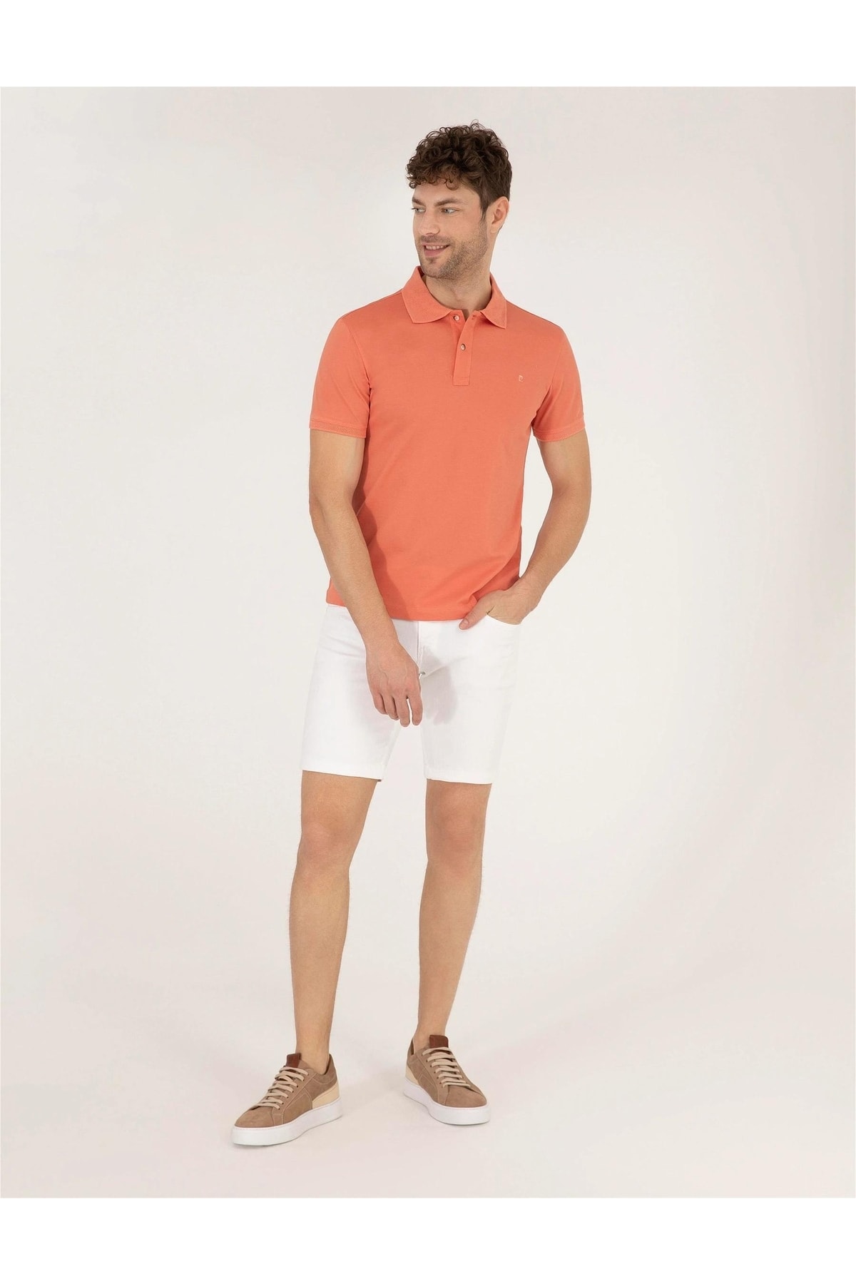تیشرت یقه پلو مردانه راسته آستین کوتاه | پیر کاردین Pierre Cardin G021SZ011.000.1567290.VR204 - تصویر 3