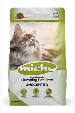 Micho Ince Taneli Topaklanan Kedi Kumu 8.5 Lt