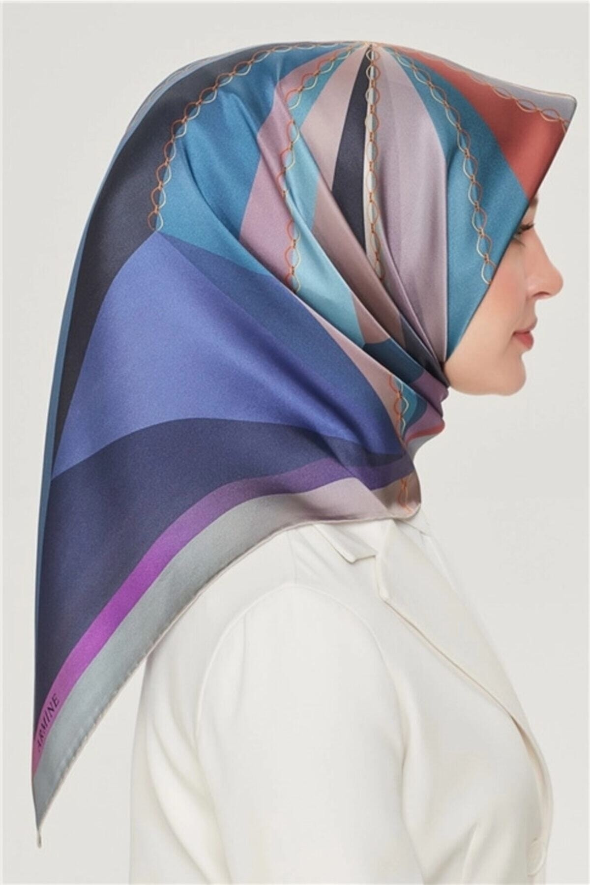 روسری زنانه آرمینه | E21YA8507D01 Armine - Image 3