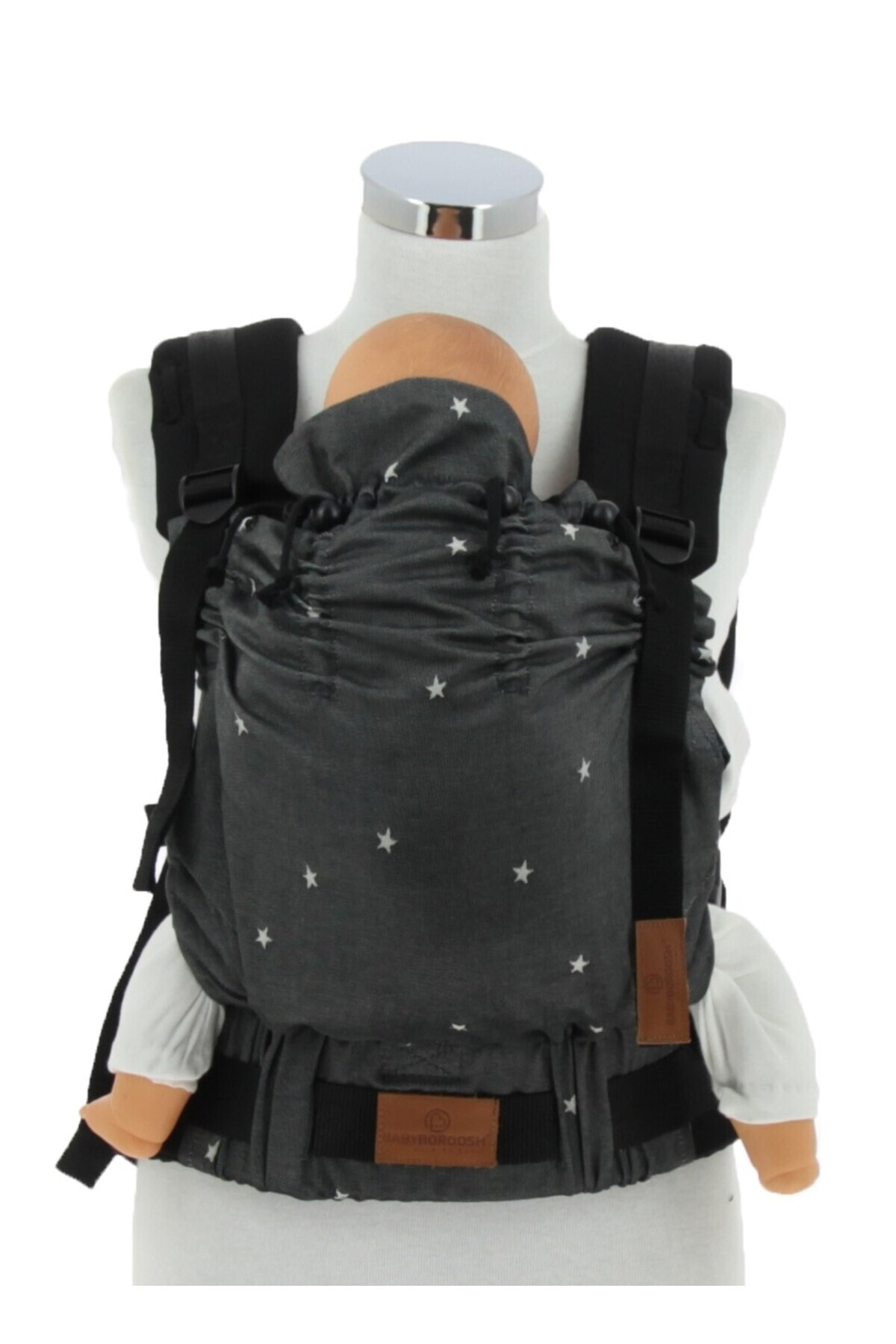 Boroosh Baby BorooshBaby Ergonomik Bebek Kangurusu 3,5-20 kg 0-4 Yaş Organik Pamuk CPC sertifika fotoğrafı 6 (önizleme)